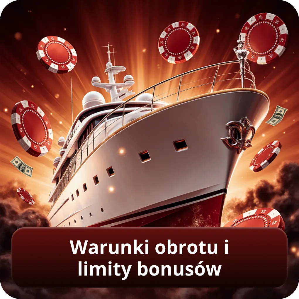 Warunki obrotu i limity bonusów