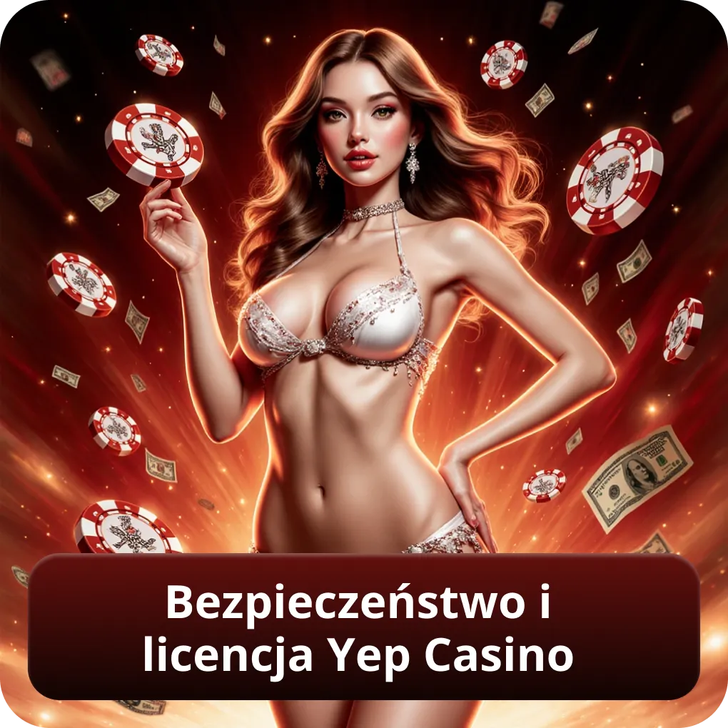 Bezpieczeństwo i licencja Yep Casino